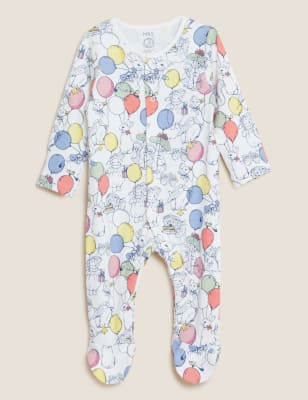 

M&S Collection Pack de 2 pijamas de bebé 100% algodón de Perico, el conejo (7 lbs-3 años) - Cream Mix, Cream Mix