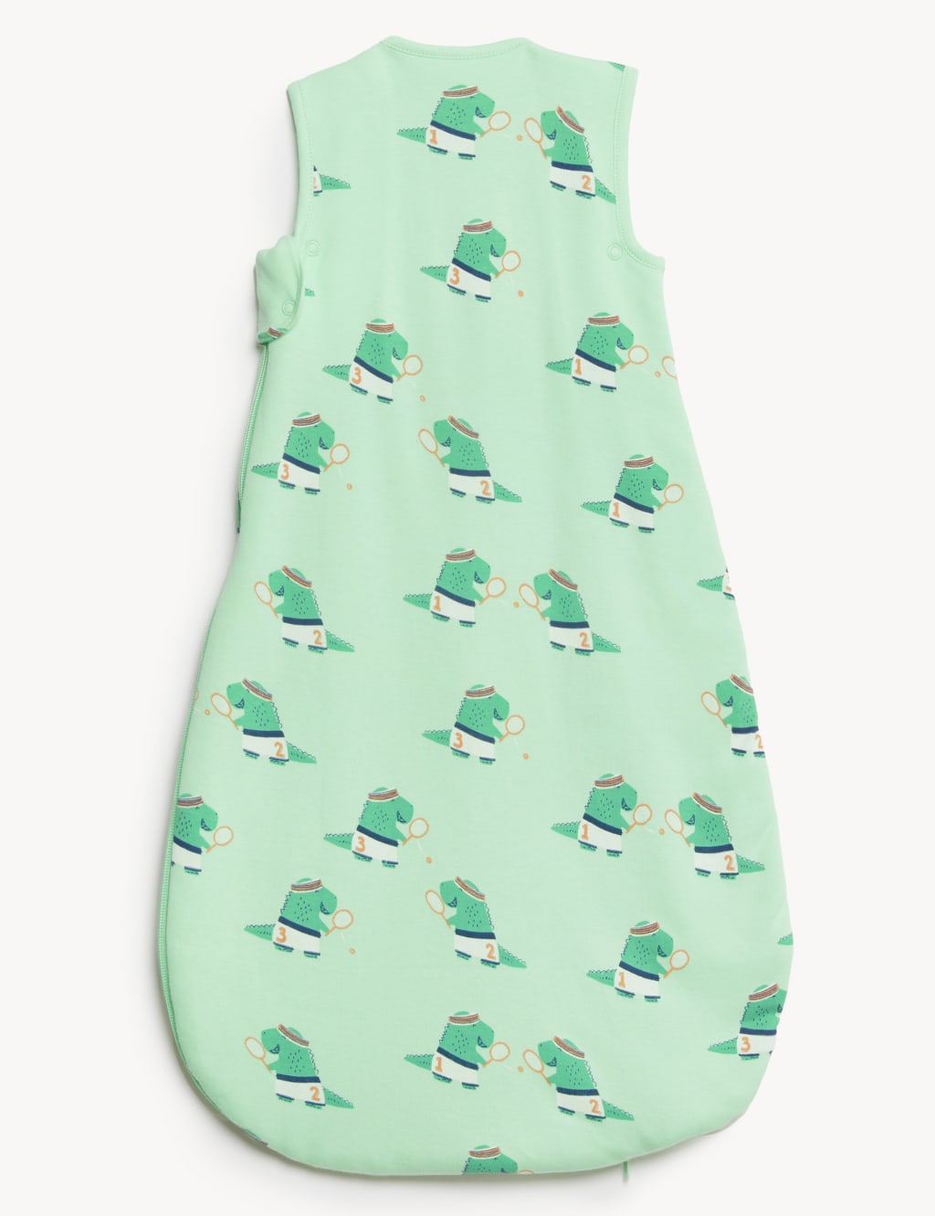 Pure Cotton Dinosaur 1.5 Tog Sleeping Bag (0-3 Yrs) image 2