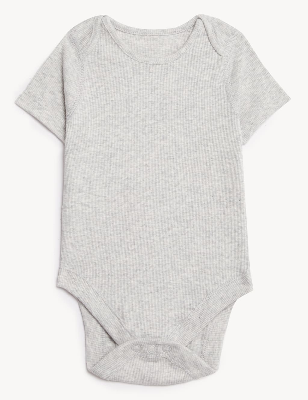5pk Cotton Rich Bodysuits (0-3 Yrs) image 4