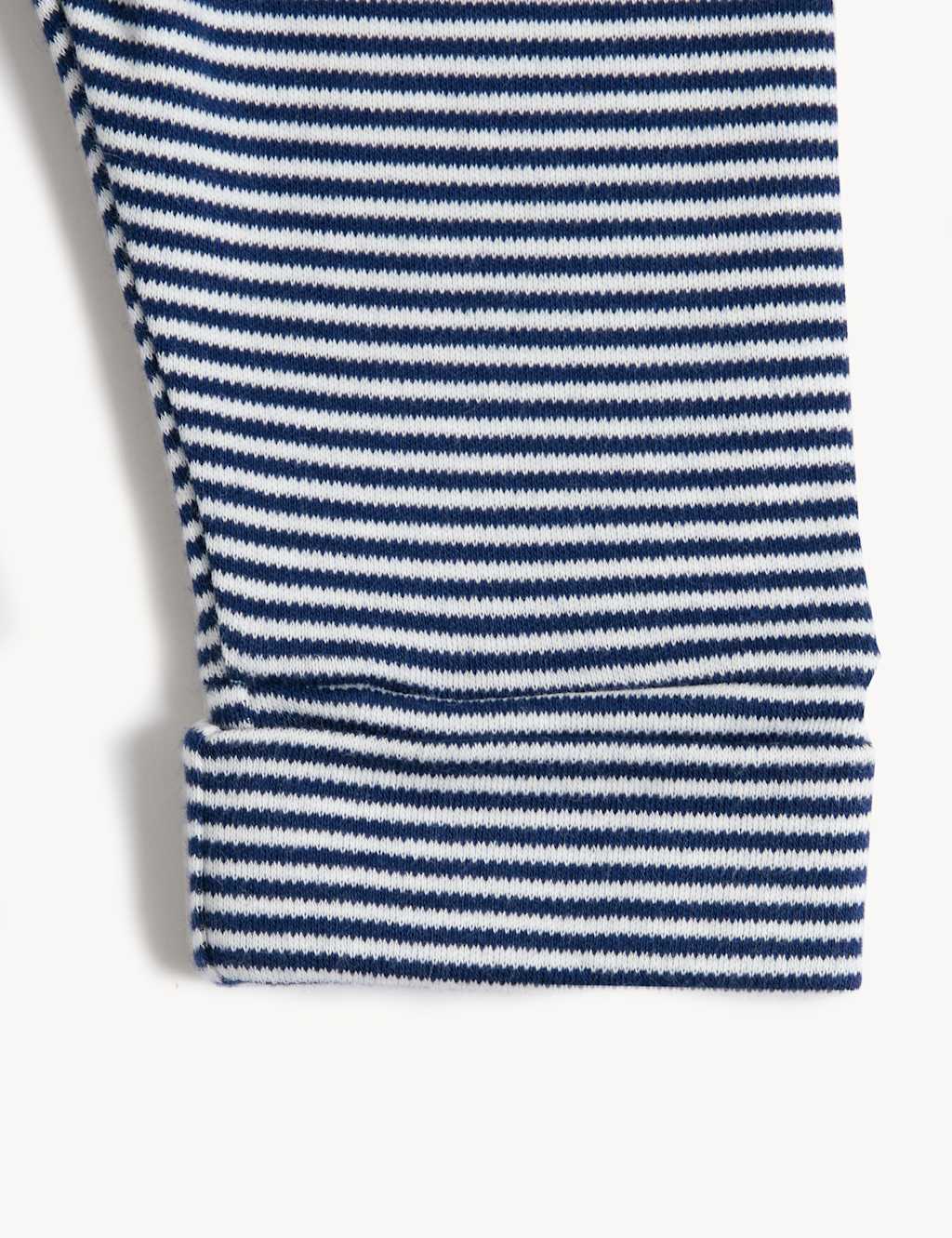 3pk Pure Cotton Leggings (6½lbs - 3 Yrs) image 4