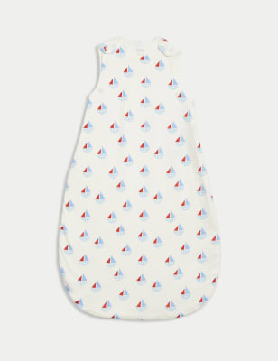 

Boys M&S Collection Pure Cotton 0.5 Tog Sleeping Bag (0-3 Yrs) - Ecru Mix, Ecru Mix