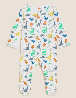 

M&S Collection 3er-Pack gemusterte Schlafanzüge aus reiner Baumwolle (3 kg - 3 Jahre) - Multi, Multi