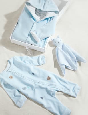 3pc Cotton Rich Starter Gift Set (0-6 Mths)