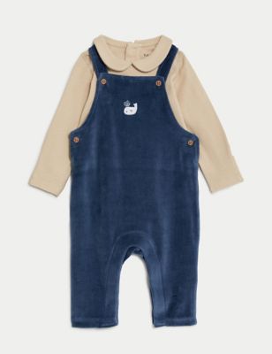 2pc Cotton Rich Whale Outfit (7lbs-1 Yrs)