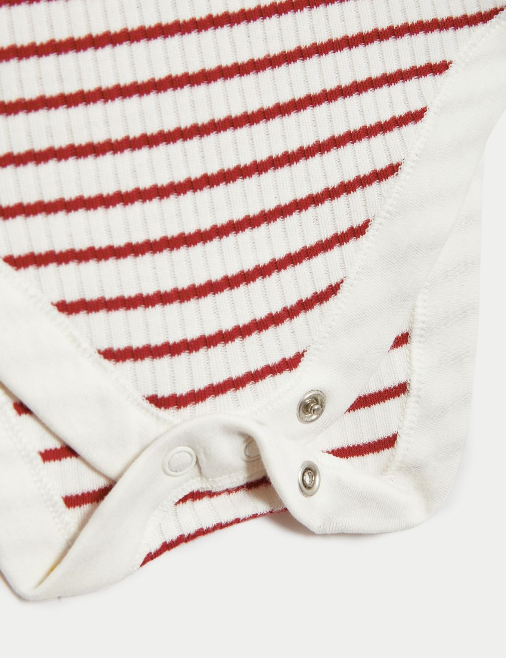 3pk Pure Cotton Striped Bodysuits (6½lbs-3 Yrs) image 4