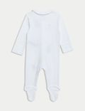 2pk Pure Cotton Peter Rabbit™ Sleepsuits (0-3 Yrs)
