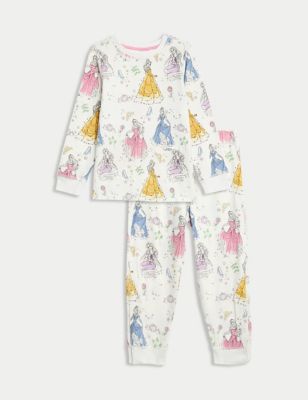 Cotton Rich Disney Princess™ Pyjamas (2-10 Yrs)
