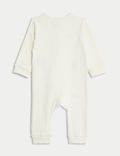 Cotton Rich Embroidered Sleepsuit (0-12 Mths)
