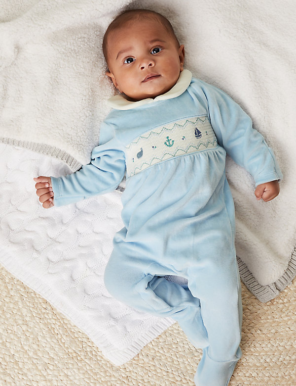 Cotton Rich Sleepsuit (7lbs- Yrs) - SK