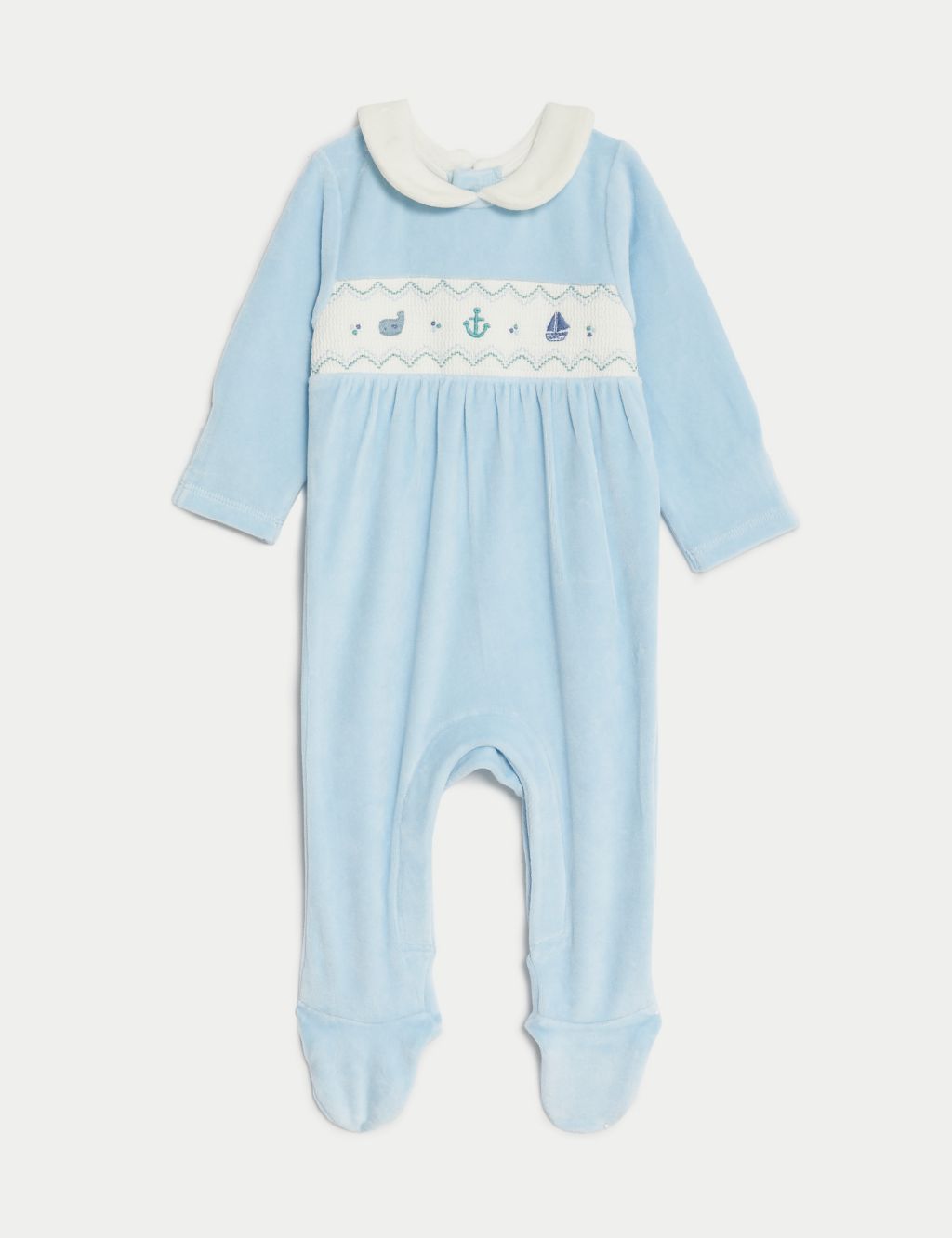 Cotton Rich Sleepsuit (7lbs- Yrs) image 2