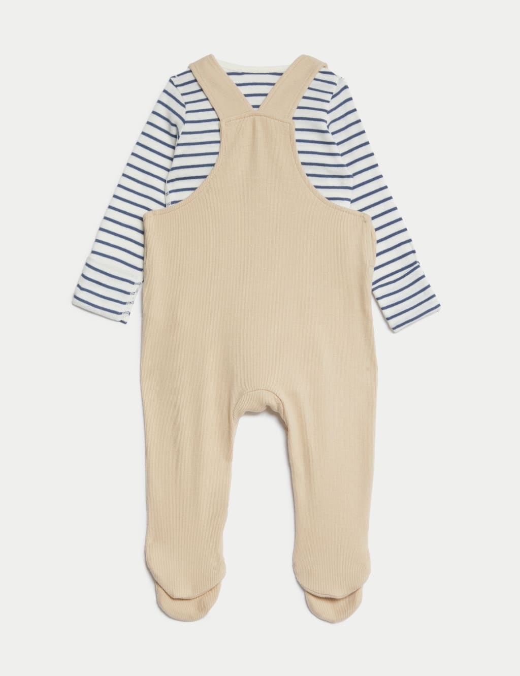 2pc Cotton Rich Striped Boat Outfit (7lbs-1 Yrs) image 3