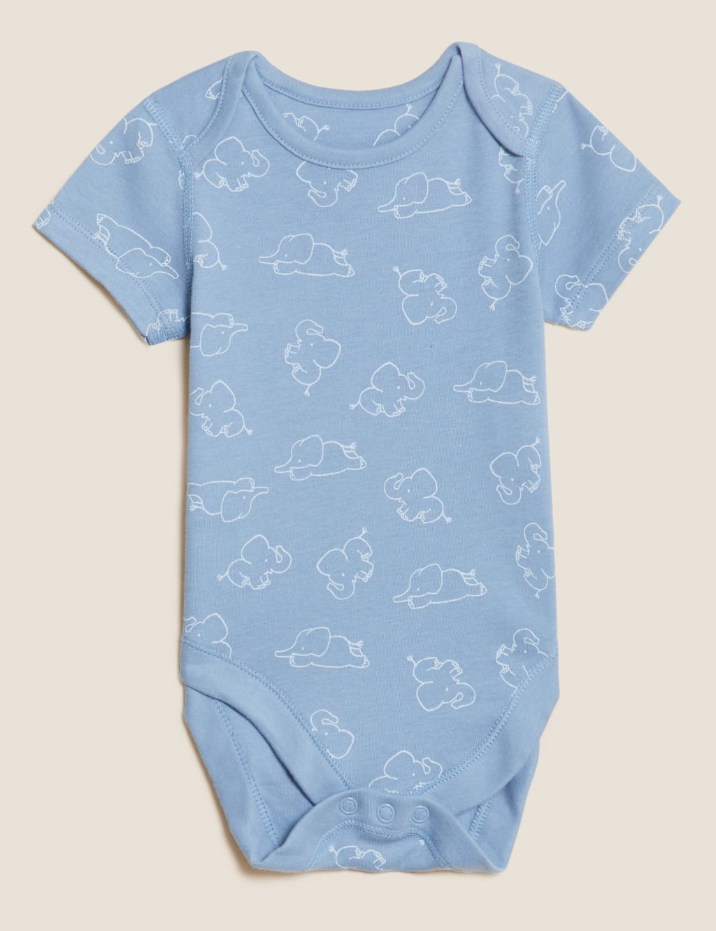 7pk Pure Cotton Bodysuits (5lbs - 3 Yrs) image 5