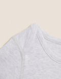 3pk Pure Cotton Animal Bodysuits (6½lbs - 3 Yrs)