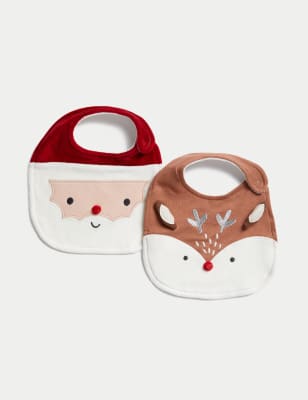 Christmas dribble hot sale bibs