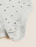 3pk Pure Cotton Star Bodysuits (6½lbs - 3 Yrs)