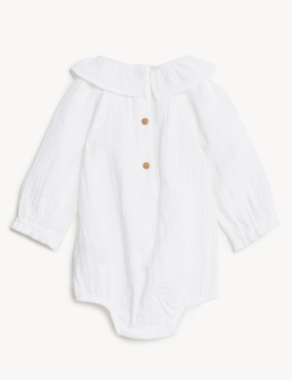 Pure Cotton Frill Bee Bodysuit (7lbs-12 Mths) image 2