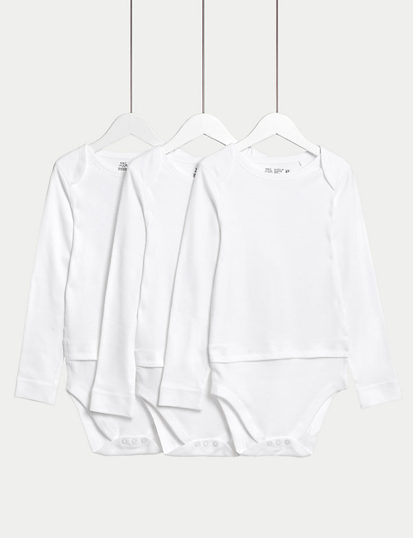3pk Adaptive Pure Cotton Bodysuits (7lbs-16 Yrs) - SE