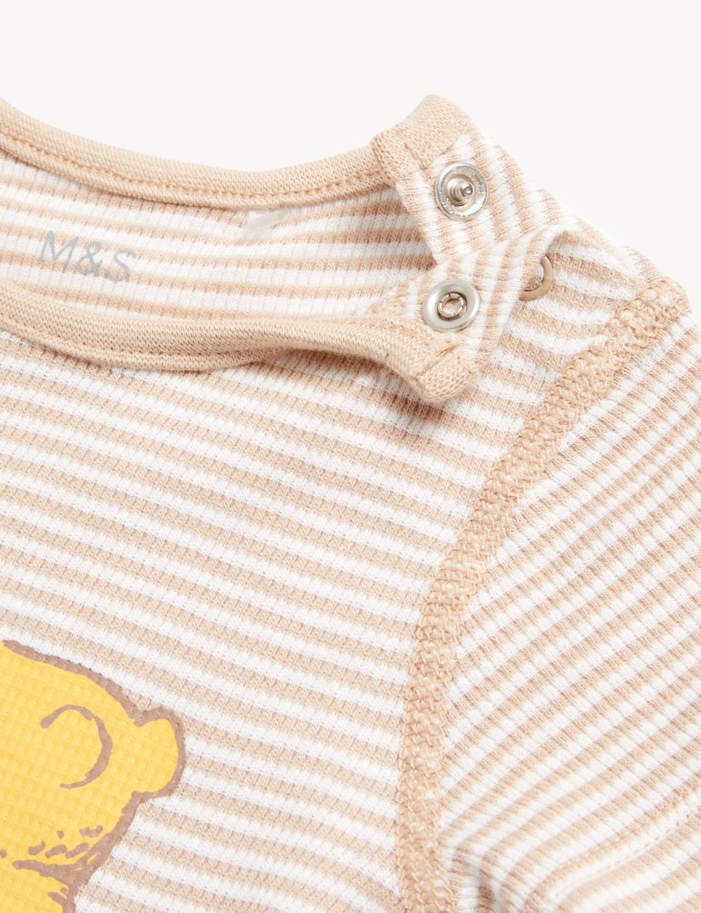 2pk Pure Cotton Winnie the Pooh™ Bodysuits (0-3 Yrs) image 4