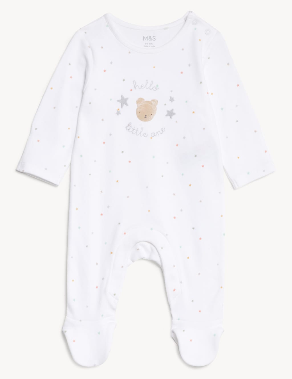 6pc Pure Cotton Animal Starter Set (0-2 Yrs) image 3