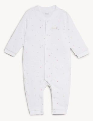 

Unisex,Boys,Girls M&S Collection Pure Cotton Printed 1.5 Tog All in One (0-12 Mths) - Ivory Mix, Ivory Mix