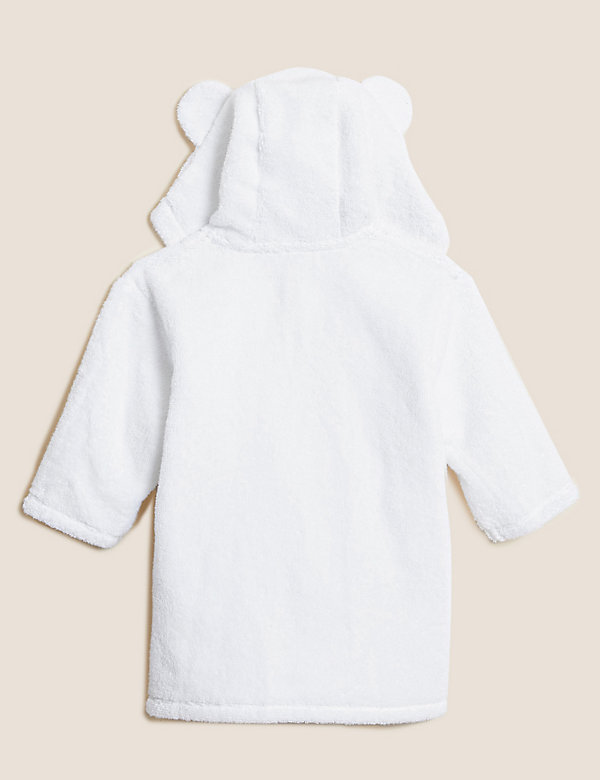 Marks & Spencer Clothing Loungewear Bathrobes Pure Cotton Hooded Bathrobe 7lbs 