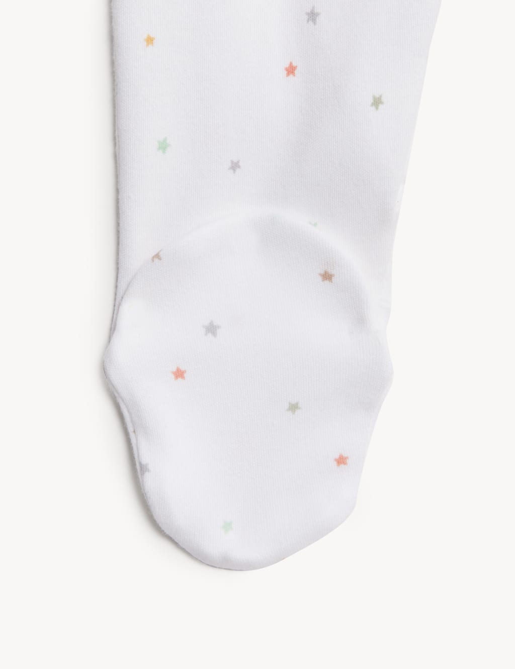 Pure Cotton Born In 2023 Star Sleepsuit (7lbs - 1 Yr) image 6