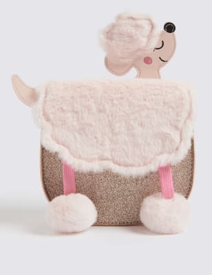 Besace enfant &agrave; motif caniche