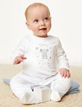 Pijama de bebé 100% algodón 'Born In 2024' (7&nbsp;lbs-9&nbsp;meses)