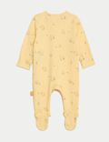 Pure Cotton Winnie the Pooh™ Sleepsuit (7lbs-3 Yrs)