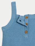 Knitted Dungarees (7lbs-12 Mths)