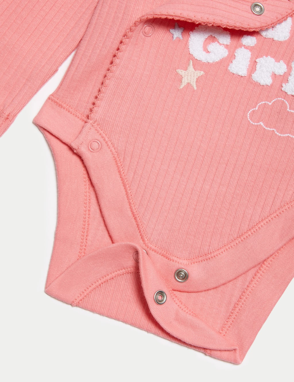 Pure Cotton It's a Girl Bodysuit (0-3 Mths) image 4