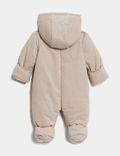 Mono infantil con capucha y diseño de cordones (0-1&nbsp;año)