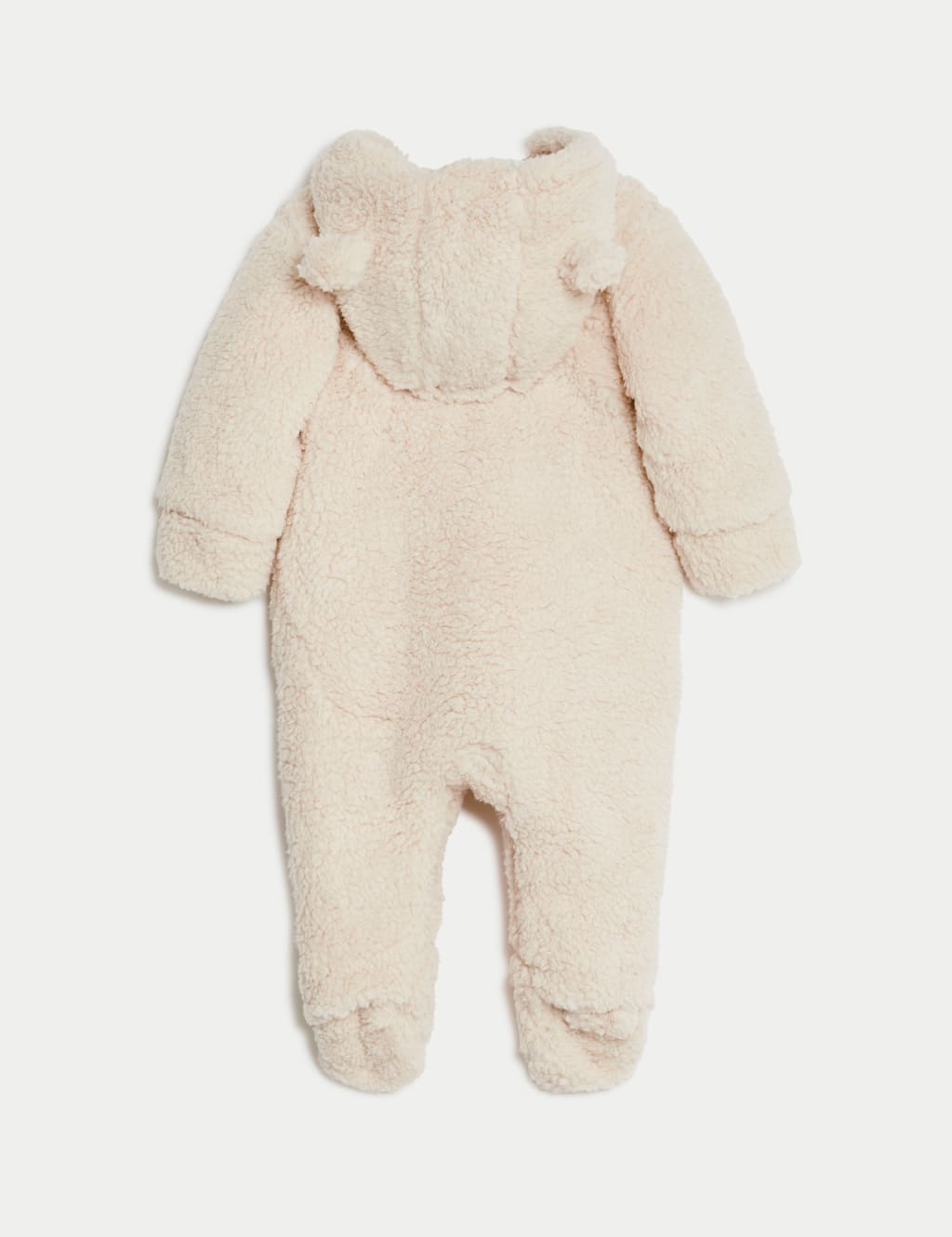 Teddy Fleece Pramsuit (7lbs-1 Yrs) image 2
