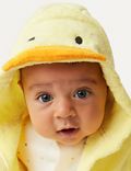 Pure Cotton Premature Duck Hooded Robe (7lbs-3 Yrs)