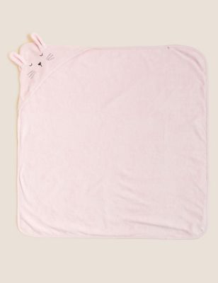 Cotton Rich Bunny Hooded Towel - IS