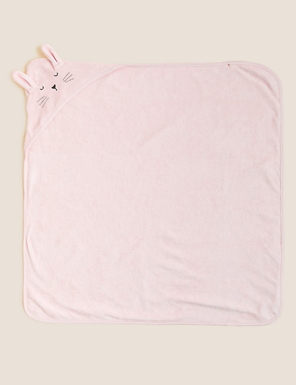 Cotton Rich Bunny Hooded Towel - FI