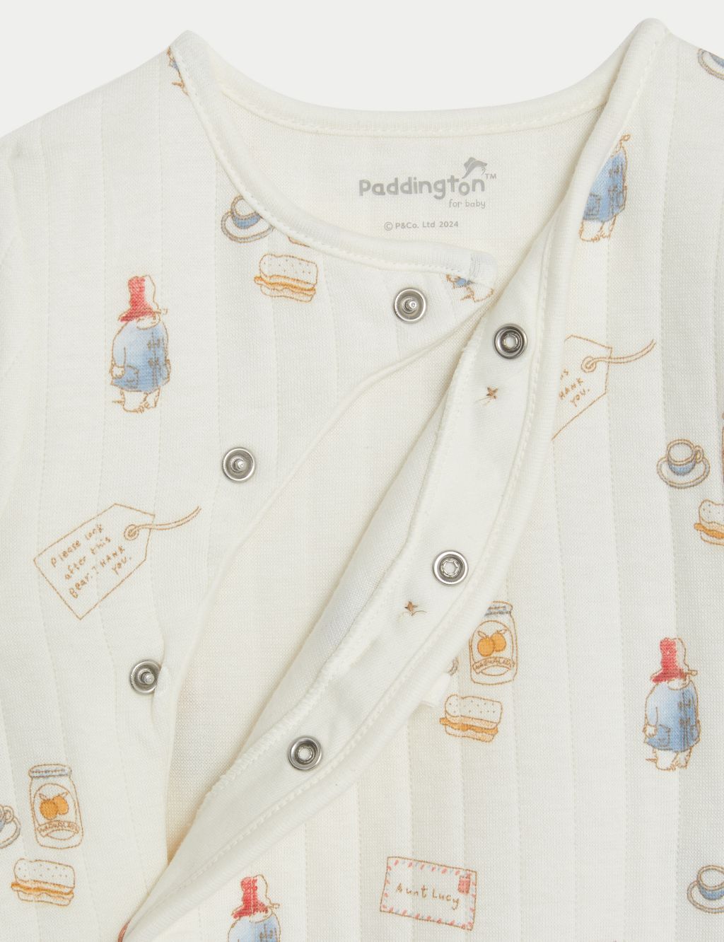 2pc Cotton Rich Paddington™ Sleepsuit Set (0-12 Mths) image 4