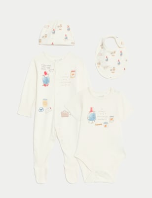 4pc Pure Cotton Paddington™ Starter Set (7lbs-1 Yrs)