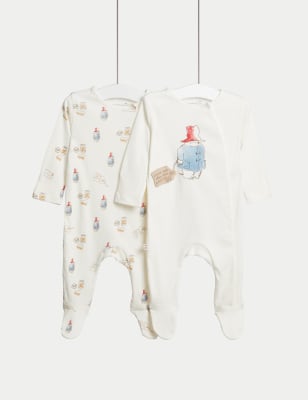 Terry towelling sleepsuits store marks and spencer