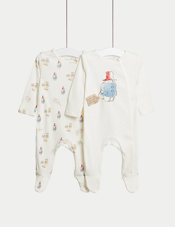 Pack de 2 pijamas de bebé 100% algodón de Paddington™ (0-12&nbsp;meses) - ES