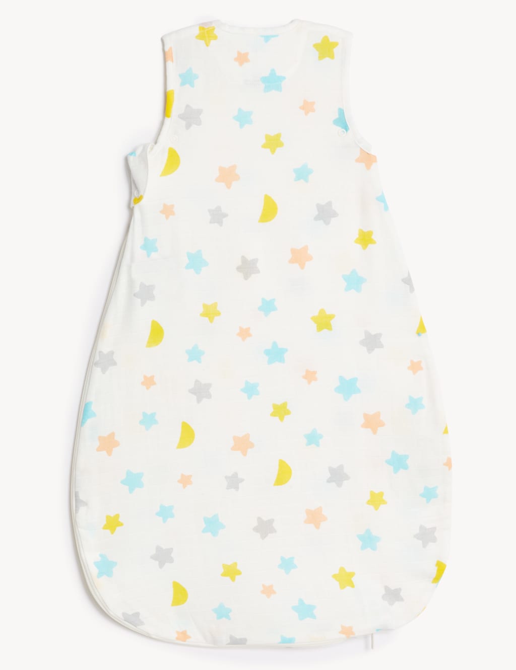 Pure Cotton Star 1.0 Tog Sleeping Bag (0-3 Yrs) image 2