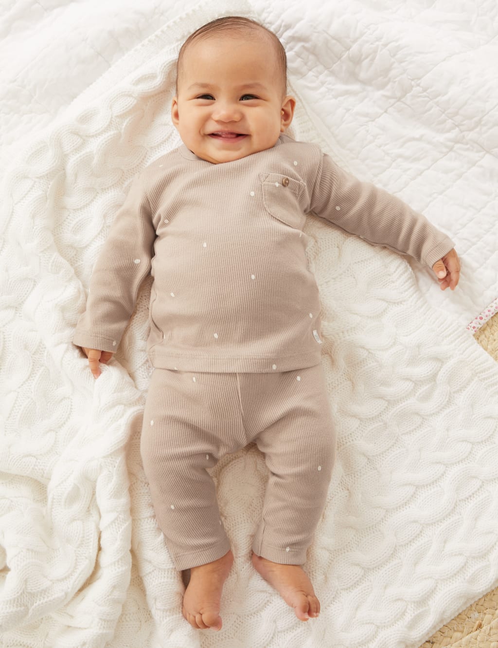 Cotton Rich Spot Top (7lbs - 12 Mths) image 5