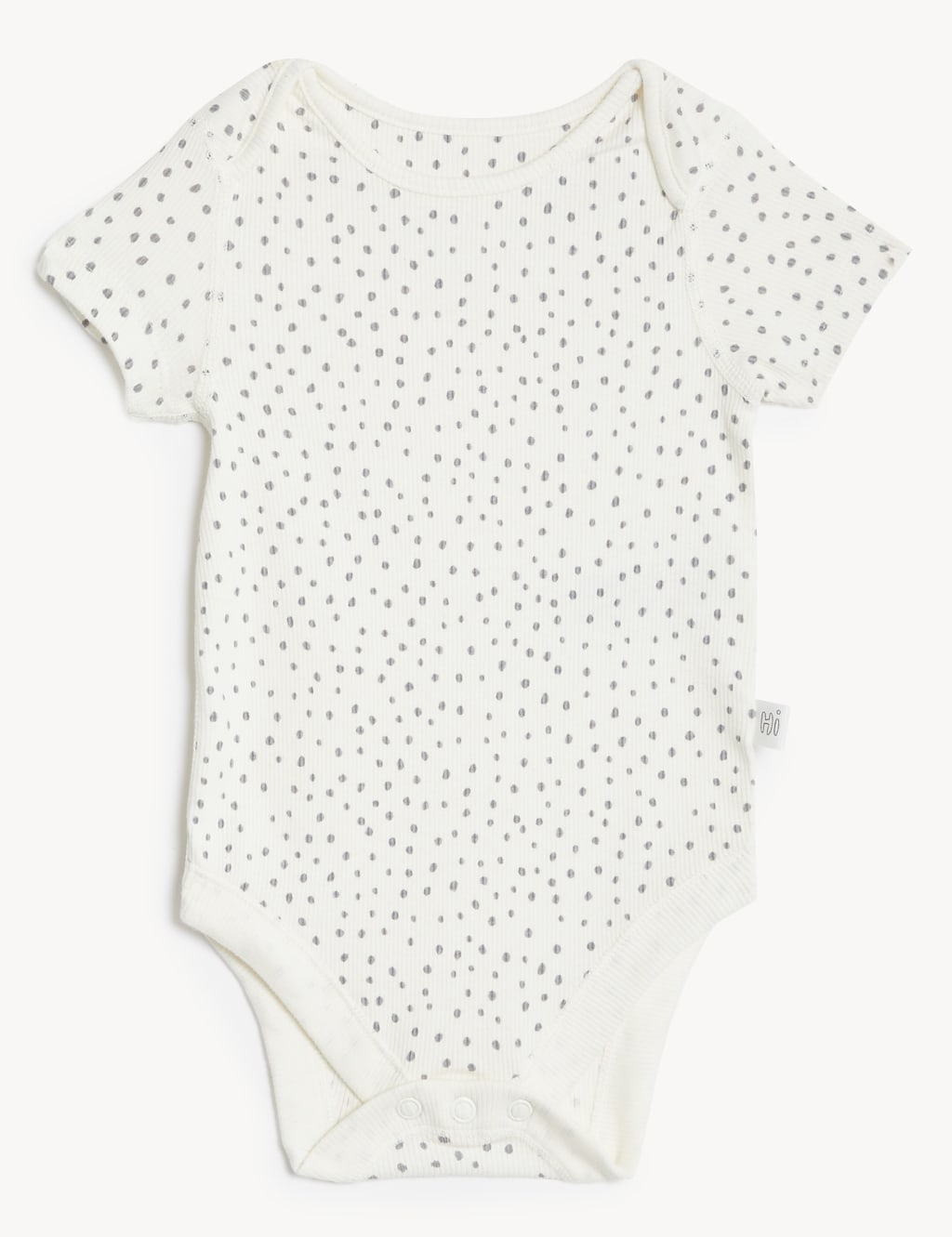 5pk Cotton Rich Bodysuits (0-3 Yrs) image 4