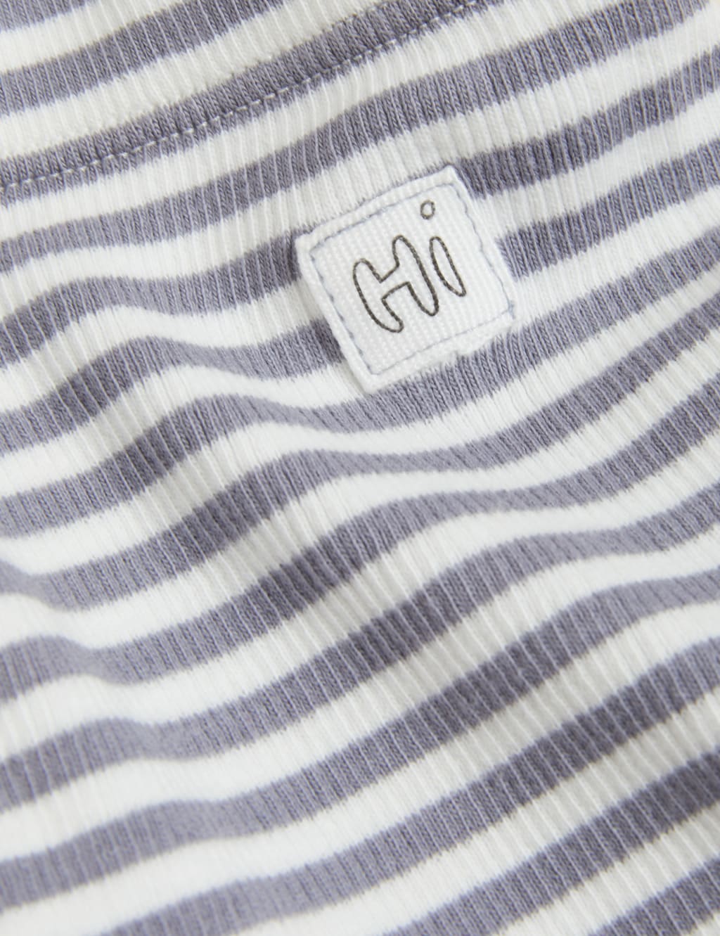 Cotton Rich Striped Ribbed Leggings (7lbs - 12 Mths) image 3
