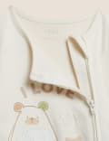 Pure Cotton I Love Mummy Slogan Sleepsuit (7lbs - 12 Mths)