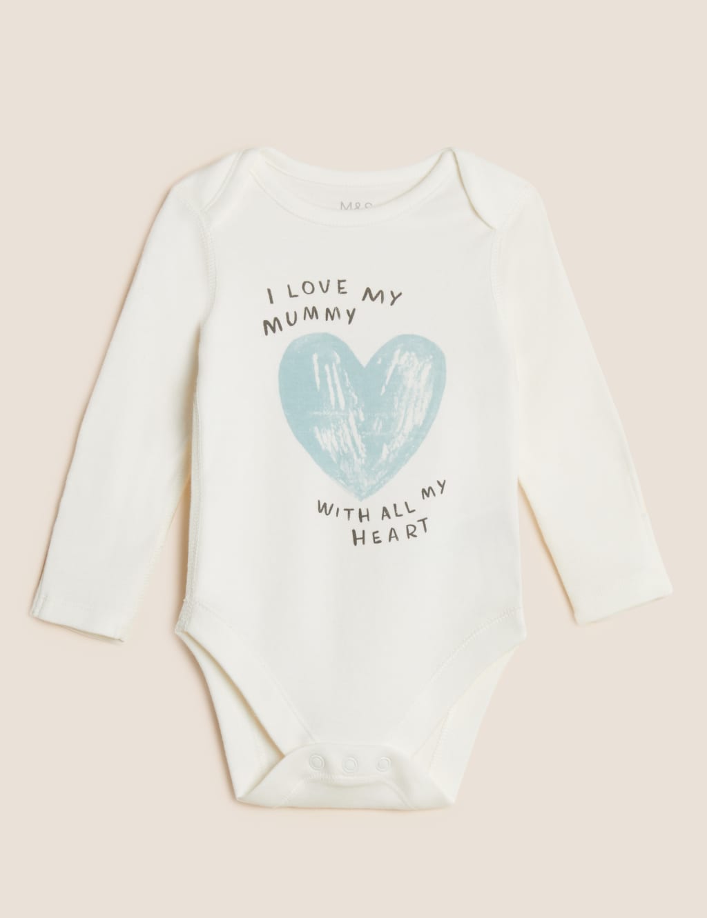 Pure Cotton Mummy Slogan Bodysuit (7lbs - 12 Mths) image 1