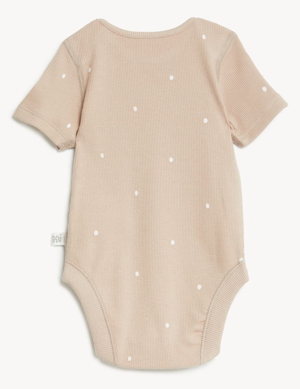 Cotton Rich Spot Big Hugs Slogan Bodysuit (0-1 Yrs) image 2