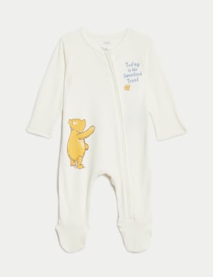 

Unisex,Boys,Girls M&S Collection 2pk Winnie The Pooh™ Sleepsuits (7lbs - 3 Yrs) - Cream Mix, Cream Mix