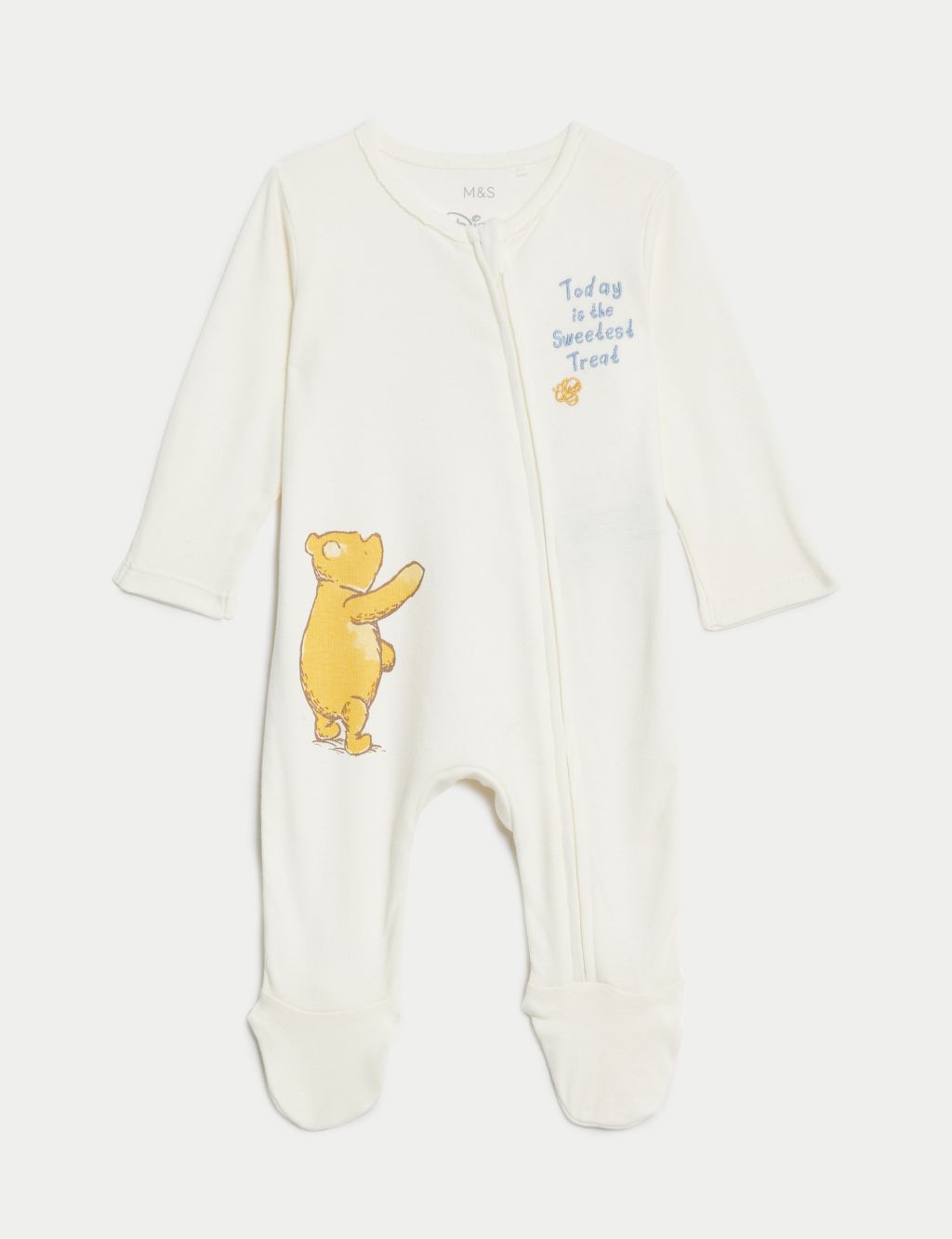 2pk Winnie The Pooh™ Sleepsuits (7lbs - 3 Yrs) image 2