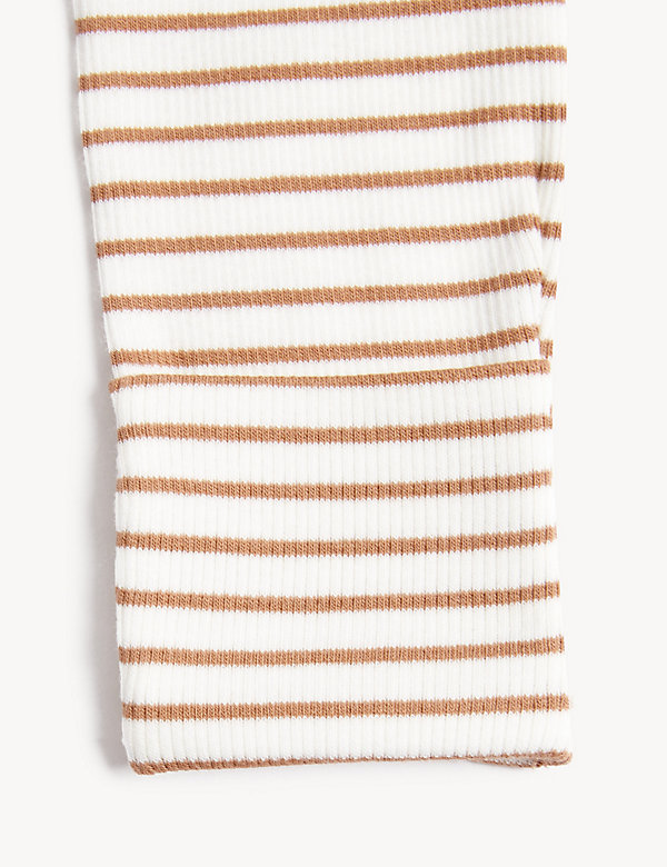 Cotton Rich Striped Bodysuit (0-1 Yrs) - MY
